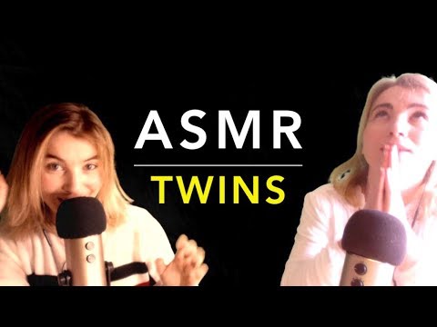 ASMR TWIN ROLEPLAY 😅TWINS try ASMR - Try NOT TO LAUGH Challenge (deutsch / german)