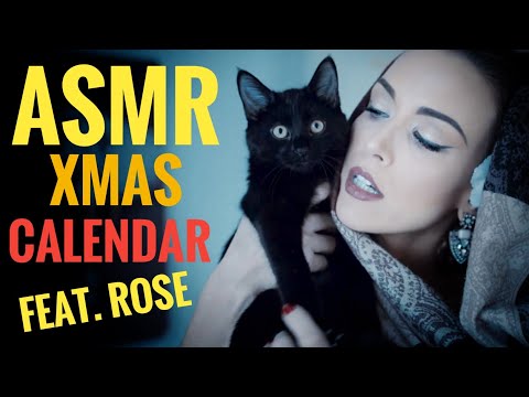 ASMR Gina Carla 🐱 Day 21 - Advent Calender! Feat. Rose