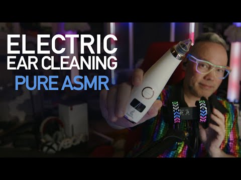PURE ASMR 👂 Electric Ear Cleaning (No Talking) for Relaxation & Sleep!