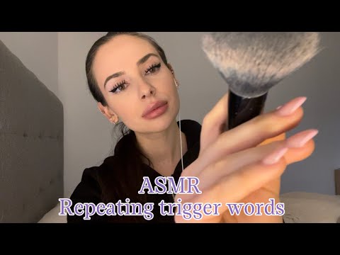 ASMR | Repeating tingly trigger words