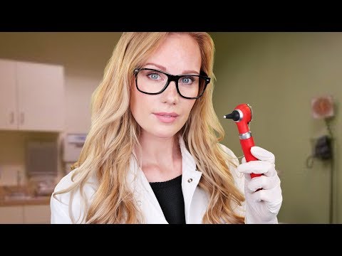 ASMR Ear Exam @ Doctor Clarck  (personal attention role play)