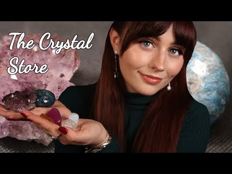 [ASMR] Personal Shopping At The Crystal Store - Scratching, Tapping & Visual ASMR