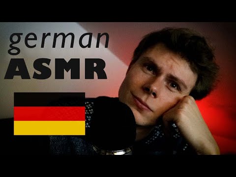 GERMAN ASMR – Close-Up Whispers w/ Tapping & More – DEUTSCH