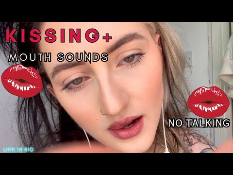 Kissing and Mouth Sounds - NO TALKING | Make-out | Tongue + Wet Kissing Sounds | Personal Attention