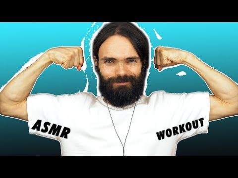 ASMR WORKOUT (fingers fluttering, nail tapping, ear to ear, fingers rubbing, whispering, scratching)