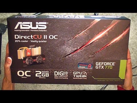 ASMR for Geeks Unboxing of Asus GTX 770 GPU Whispered Video