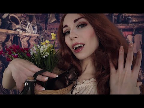 ASMR VAMPIRE herbalist | Taking care of you (Personal attention)