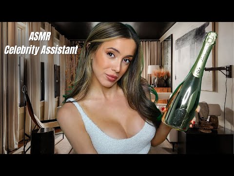 ASMR Celebrity Assistant Is in Love With You ❤️💋 soft spoken + glass tapping