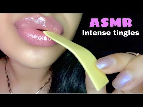 ASMR~ LoFi Gum Chewing with Inaudible Whispers (+ wet mouth sounds)