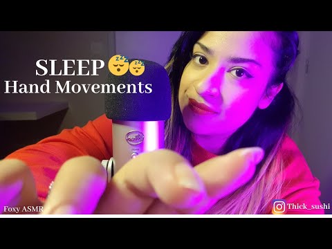 ASMR Hand Movements & Repeating Words For Sleep 💤
