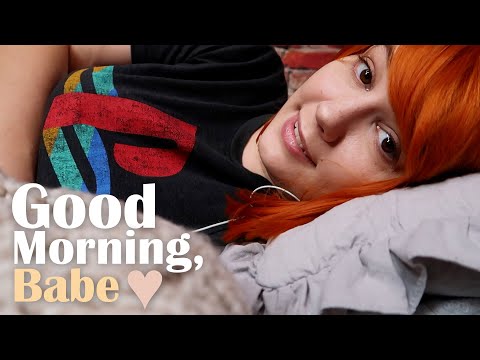 ASMR 💕 Girlfriend Wakes Up on Your Futon (Wearing Your Shirt!) 💕 Gender Neutral