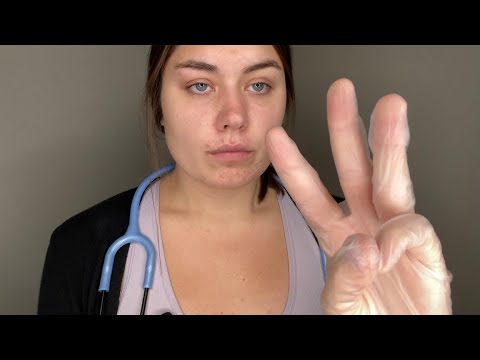 ASMR Heart Doctor With a Nervous Patient- counting heart beats, breathing techniques, stethoscope