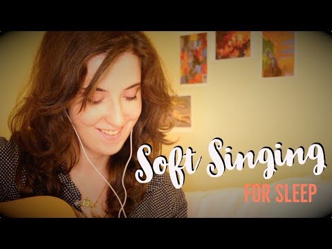 ASMR Soft Folky Humming + Strumming for Relaxation and Sleep
