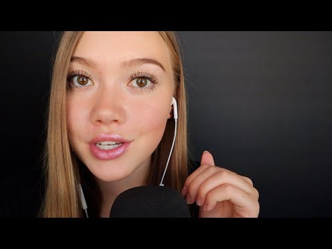 ASMR| MIC SCRATCHING WITH SOFT WHISPERED RAMBLING