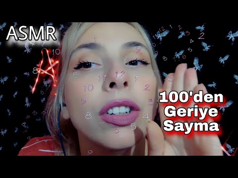 ASMR 100'DEN GERİYE SAYMA / KELİME TEKRARI