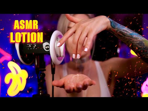 ASMR Funny Lotion and Wet sounds UwU  [3000 likes+1000 comments = +1 video on YouTUBE] #LOTION