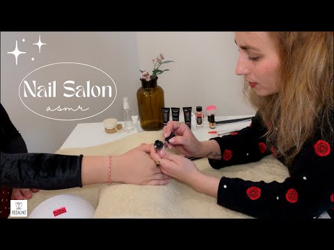 Real Person ASMR 💅 Realistic Nail Salon Roleplay w. Rosalind