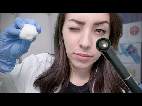 ASMR Ear Exam & Cleaning - Roleplay