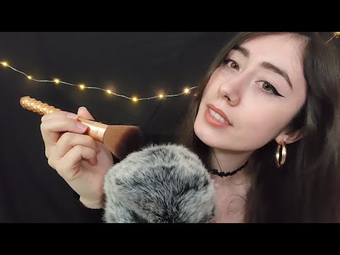 ASMR | Fluffy Mic with Whispered Rambles