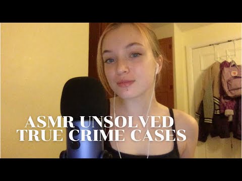ASMR Unsolved True Crime Cases🤯 Super Tingly Up Close Whispering🤍