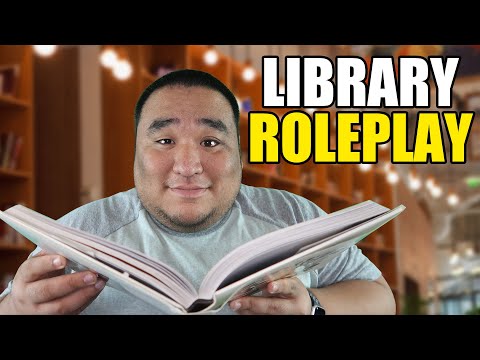 ASMR Library (Relaxing Roleplay) - Soft Spoken
