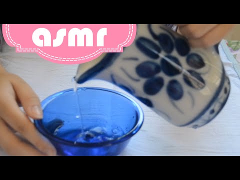ASMR| Tapping and Water sounds | No Talking | #JheniEveryNight