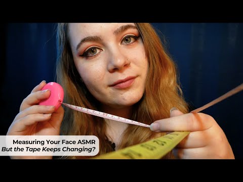 Measuring You BUT the Measuring Tape Keeps Changing—Fully Focused on Your Face 📏 ASMR Soft Spoken RP