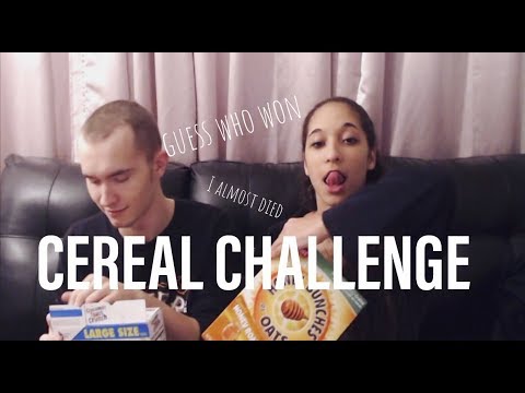 THE CEREAL CHALLENGE...