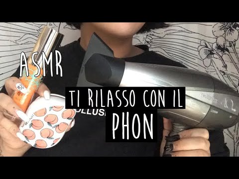 ASMR ~ BLOW DRY, BRUSHING my hair and TAPPING 💆🏻‍♀️ / Becca