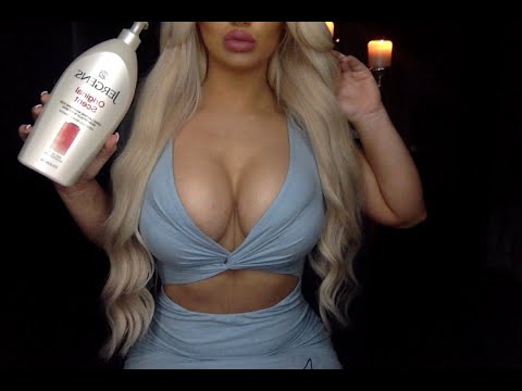 ASMR - Lotion Sounds and Whispering :) (Requested by Strife )