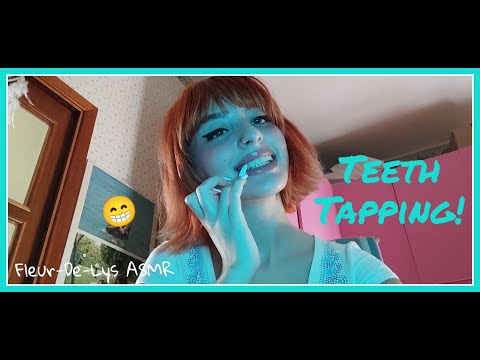 Lo-Fi ASMR | TEETH 🦷 TAPPING with LONG NAILS 💅🏻