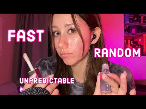 ASMR | fast, chaotic, unpredictable ASMR with fifine k678 ❤️❤️