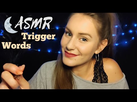 ASMR español - Palabras DETONANTES 🇮🇨 + VISUALES (trigger words)