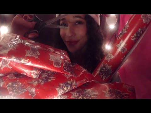 🎁Wrapping My Cat's Christmas Presents🎁|| ASMR