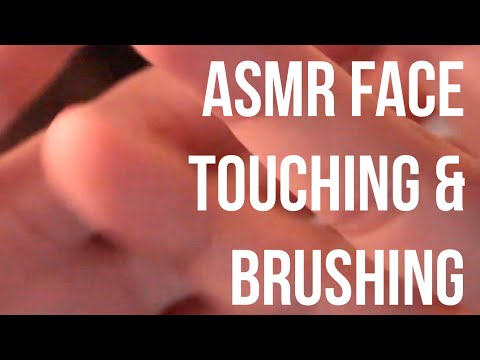 ASMR Relaxing Words & Sounds (Hand Movements & Face Brushing)
