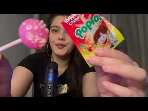 LIPS ASMR LOLLYPOP LICKING 🍭🍭 WHISPERING  EXOTIC LICKING 👅👅