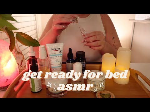 ASMR Helping You Relax 💫soft-spoken💫gentle skincare, crinkles, tarot card reading