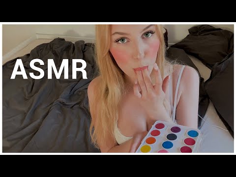 ASMR SPIT PAINTING YOU 👅