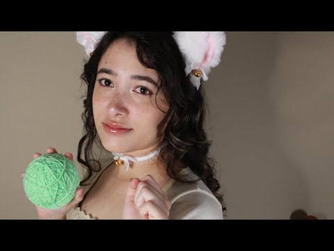 a realistic catgirl roleplay 🐈 (asmr)
