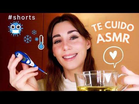 ASMR 🧡 TE CUIDO CUANDO ESTÁS ENFERMO 🫖🤒 Roleplay en ESPAÑOL #shorts #asmr