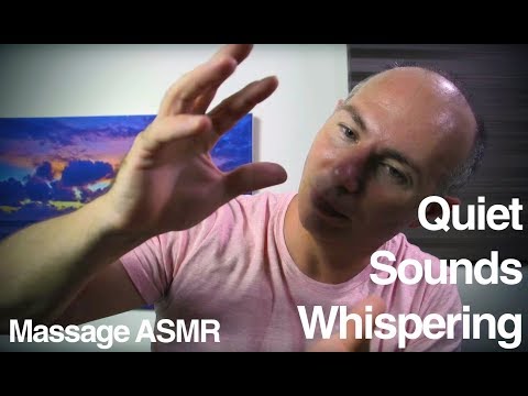ASMR Quiet Whispering Sounds & Hand Movements