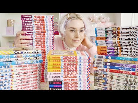 [ASMR] 87 New Manga To My Manga Collection | Manga Library RP, Cute Librarian Soft Speaking, Tapping