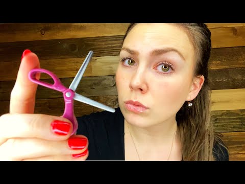 ASMR- GIANTESS gets you ready for your NEW JOB🤡✂️🎨 (with TINY PROPS)