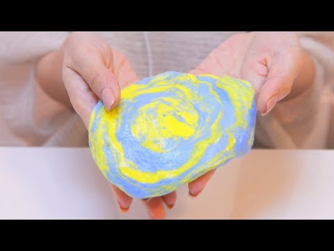 ASMR Fun with Slime No Talking (Pressing and Mixing)