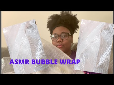ASMR | Popping Bubble Wrap + Crinkling Sounds