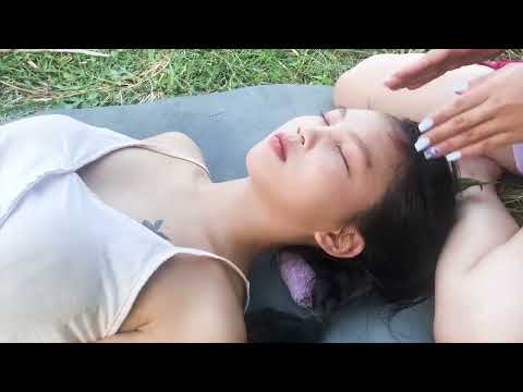 I hope you recover from your fatigue. | Peanut | Asian Body Massage Series | ASMR | Oil Massa