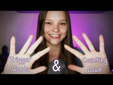 ASMR Whispering at 100% Sensitivity for Tingles (Ear to Ear) | Counting Down Trigger Words