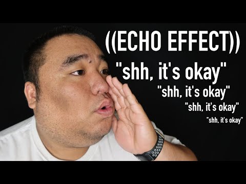 ASMR ((Echo Effect)) - "Shhh, It's Okay" - Whispered