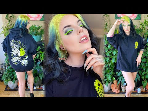 Get Ready With Me: Neon Yellow Green & Black Edition