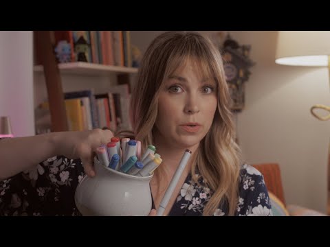 ASMR Soft Spoken 🖍️ Coloring Sounds to Calm Down Quickly 😌